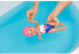 Baby Born 30cm Swimming Lissi Doll With Blue Costume